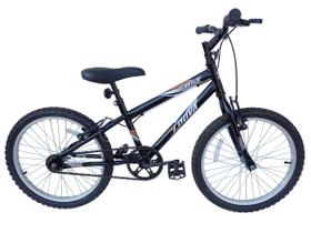 Bicicleta Infantil Aro 20 Rebaixada MTB Fast Preto - Xnova