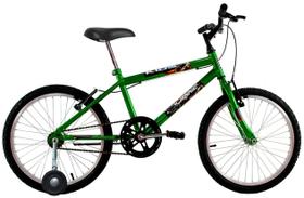 Bicicleta Infantil Aro 20 + Rodinha Masculina Passeio Menino