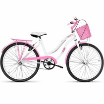Bicicleta Infantil Aro 24 Forss Hello Com Cestinha Bicicleta Infantil Aro 24 Forss Hello Com Cestinha