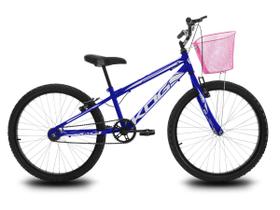 Bicicleta Infantil Aro 24 KOG Feminina Cesta Bicicleta Infantil Aro 24 KOG Feminina Cesta