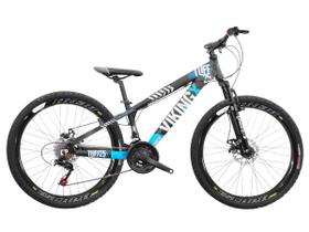 Bicicleta Infantil Aro 26 Viking Tuff 25 18 Marcha F. Disco