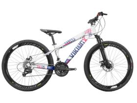 Bicicleta Infantil Aro 26 Viking Tuff 25 18 Marcha Freio Disco