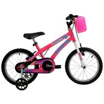 Bicicleta Infantil Athor Aro 16 Baby Girl com Cestinha