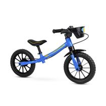 Bicicleta Infantil Azul Nathor Equilíbrio sem Pedal Balance