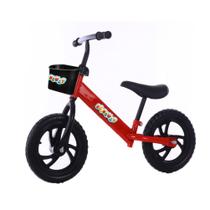 Bicicleta infantil balance 12 sem pedal pneu em eva vermelha - importway Bicicleta infantil balance 12 sem pedal pneu em eva vermelha - importway