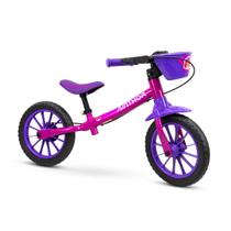Bicicleta Infantil Balance Bike Feminina Aro 12 - Nathor
