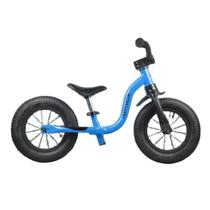 Bicicleta Infantil Balance Bike Raiada 12 Azul - Nathor