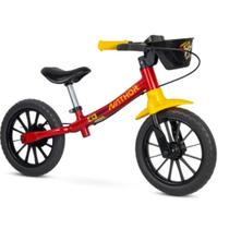 Bicicleta Infantil Balance Pre Bike Sem Pedal Aro 12 Nathor