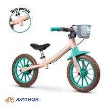 Bicicleta Infantil Balance Sem Pedal Love Aro 12 Nathor