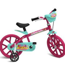 Bicicleta Infantil Bandeirante Sweet Game ARO 14 Bandeirante