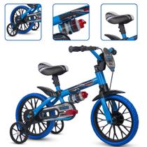 Bicicleta Infantil Bike 3 a 5 Anos com Rodinhas Nathor Aro 12 Masculina Menino