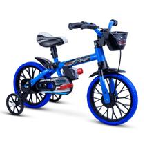Bicicleta Infantil Bike 3 a 5 Anos Nathor Aro 12 Menino Menina Cor:Azul 2 Bicicleta Infantil Bike 3 a 5 Anos Nathor Aro 12 Menino Menina Cor:Azul 2
