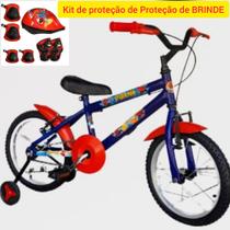 Bicicleta Infantil Bike Menino Aro 16 Homem Aranha