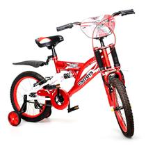 Bicicleta Infantil Bike Montana Vermelho Aro 16 - Unitoys