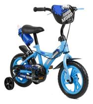 Bicicleta Infantil Blue Aro 12 Good Mood Azul