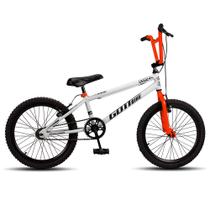 Bicicleta Infantil Bmx Dyno Cross Aro 20 Freio V Brake Bike Branca Bicicleta Infantil Bmx Dyno Cross Aro 20 Freio V Brake Bike Branca