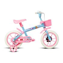 Bicicleta Infantil Brinquedo Azul Bebe Aro 12 C Rodinha