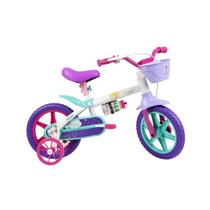 Bicicleta Infantil Caloi Aro 12 Cecizinha com Cestinha