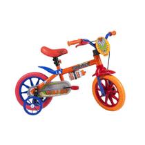 Bicicleta Infantil Caloi Aro 12 Power Rex com Rodinhas