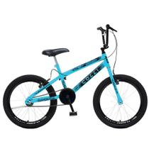 Bicicleta Infantil Colli Max Boy Cross Aro 20 Azul Champanhe Bicicleta Infantil Colli Max Boy Cross Aro 20 Azul Champanhe