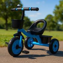 Bicicleta Infantil Com 02 Cestinha Andador Triciclo Criança