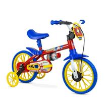 Bicicleta Infantil com Rodinhas - Aro 12 - Fire Man - Nathor Bicicleta Infantil com Rodinhas - Aro 12 - Fire Man - Nathor