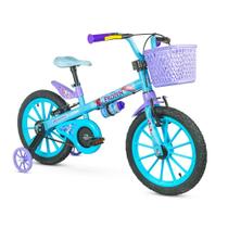 Bicicleta Infantil com Rodinhas - Aro 16 - Disney Frozen 2 - Nathor Bicicleta Infantil com Rodinhas - Aro 16 - Disney Frozen 2 - Nathor