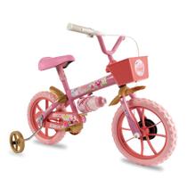 Bicicleta Infantil Com RodinhasAro 12 Princy Rosa e Dourado Verden Bikes Bicicleta Infantil Com RodinhasAro 12 Princy Rosa e Dourado Verden Bikes