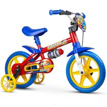 Bicicleta Infantil Criança Fireman Aro 12 - Nathor