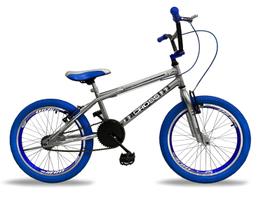 Bicicleta Infantil Cross Cromada Bmx Aro 20 Aero Power Bike Bicicleta Infantil Cross Cromada Bmx Aro 20 Aero Power Bike