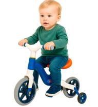 Bicicleta Infantil de Equilíbrio 2 em 1 com Rodinhas Removíveis Crianças Meninos Passeio Parque Praça UNITOYS Azul Bicicleta Infantil de Equilíbrio 2 em 1 com Rodinhas Removíveis Crianças Meninos Passeio Parque Praça UNITOYS Azul