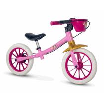 Bicicleta Infantil de Equilíbrio - Aro 12 - Balance Bike Princesas Disney - Nathor Bicicleta Infantil de Equilíbrio - Aro 12 - Balance Bike Princesas Disney - Nathor