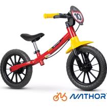 Bicicleta Infantil de Equilíbrio Aro 12 Nathor Balance Bike