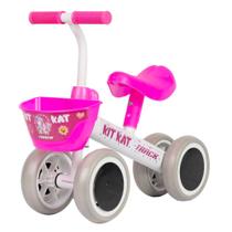 Bicicleta Infantil de Equilíbrio - Kit Kat - Branca - Aro 6 - Track Bikes