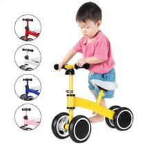 Bicicleta Infantil De Equilíbrio Sem Pedal 4 Rodas - ATENTU