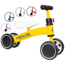 Bicicleta Infantil De Equilíbrio Sem Pedal 4 Rodas - ATENTU
