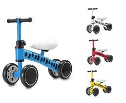 Bicicleta Infantil De Equilíbrio Sem Pedal 4 Rodas Multmaxx