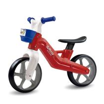 Bicicleta Infantil de Equilibrio Sem Pedal Aro 12 Balance Bike Masculina Twister Vermelha Maral