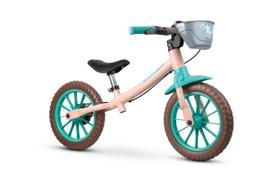 Bicicleta Infantil De Equilíbrio Sem Pedal Aro 12 Love Nathor