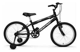 Bicicleta Infantil Deeper Mtb-20 Aro 20 Com Rodinha Preto S Bicicleta Infantil Deeper Mtb-20 Aro 20 Com Rodinha Preto S