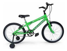 Bicicleta Infantil Deeper Mtb-20 Aro 20 Com Rodinha Verde S Bicicleta Infantil Deeper Mtb-20 Aro 20 Com Rodinha Verde S