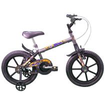 Bicicleta Infantil Dino Aro 16 Rodinhas Track e Bike - Track & Bike