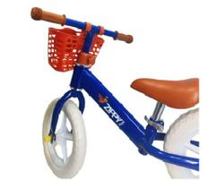 Bicicleta Infantil Equilibrio Aro Resistente 25 Kg 2 Rodas Azul