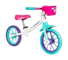 Bicicleta Infantil Equilíbrio Balance Bike Caloi Cecizinha - Nathor