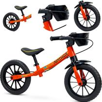 Bicicleta Infantil Equilíbrio Balance Bike Rocket Astro 2 Sem Pedal Aro 12 Nathor