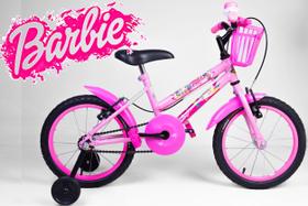 Bicicleta Infantil Feminina Aro 16 - Rosa - Personagem