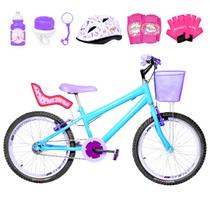 Bicicleta Infantil Feminina Aro 20 Aero + Kit Premium