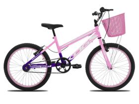 Bicicleta Infantil Feminina Aro 20 KOG com Cestinha