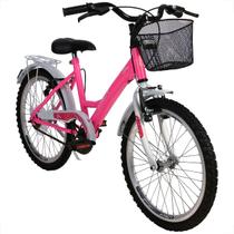 Bicicleta Infantil Feminina Athor Bliss 2025 Aro 20 Com Cestinha