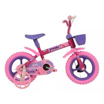 Bicicleta Infantil Feminina Joaninha Aro12 Athor Rodinhas